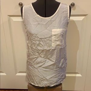 QS International 100% Silk Sleeveless Blouse - 5/6